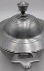 Vintage Wilton Armetale Rwp Pewter 8 5  Soup Tureen W  Lid   Ladle Usa