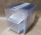 New 60pcs 7 1 8  X 6  Clear Plastic Hanging Display Clamshell Retail Packaging