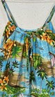 Vintage pacific Isle creations Of Hawaii blue   dress Sleeveless Large