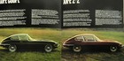 1970 Jaguar Auto Car Original Sales Brochure