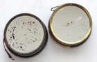  2  Antique Gibson Girl Beauty Glamour Celluloid Tape Measure Pocket Mirror