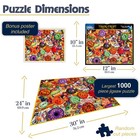 1000 Piece Puzzle Halloween Spooky Haunted House Monsters Autumn Pumpkin Jigsaw