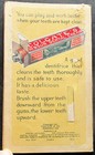 Colgate Toothpaste 1915 Mechanical Trade Card Boy Brushing Teeth