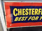 28  Chesterfield Cigarettes Tin  Advertising Sign    best For You   