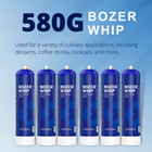 Whipped Cream Charger 580g X 6 Tanks Cannister Cylinder Bozerwhip Pure Clean