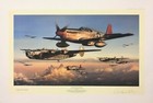 Safe Passage Home By John Shaw Signed By Tuskegee Pilot Charles Mcgee