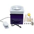 1set 9 84   Electric Pottery Wheel Machine Pottery Tool Art Clay Craft 350w New