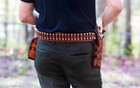 Doc Holiday Cross And Strong Draw Western Holster And Cartridge Belt