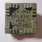 Vintage Mexico Match Souvenir Talisman Nuevo Crepciones Tarebski  Mexico Stone