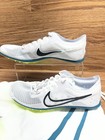Nike Zoom Mamba V6 Track Spikes White black Dr2733-102 Men s Size 9 5