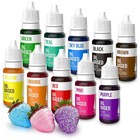 Upgraded Oil Based Food Coloring For Chocolate  10 Colors   For Candy Melts     