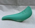 Vtg 80s Green Velo Vl-113 Bmx Bike Seat Saddle Old Mid School Racing Freestyle