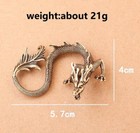 Brass Dragon Figurine Small Animal Statue Table Office Home Decoration Toy Gifts