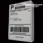 2000 4x6 Fanfold Direct Thermal Shipping Labels For Zebra   Rollo Printers 