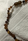13    Amber   Child Baby Rough Bead Necklace Vtg Jewelry Baltic Children   s