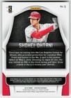 2019 Panini Chronicles  5 Shohei Ohtani Baseball Los Angeles Angels