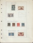France Collection  1929-1948  9 Pages Used  Unused Stamps Cat   140   