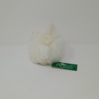 Russ Berrie And Co Snowpuff White With Ear Muffs Plush Toy Stuffed Animal Nwt