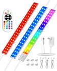 Led Under Cabinet Lighting Kit - Dimmable  Rgb Color Changing  Timer  3-pack