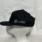 Lewis Hamilton Hat Mercedes Amg Petronas F1 Racing Cap Black Snapback New
