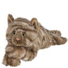     New Bearington Collection Plush Toy Brown Tabby Cat Stuffed Soft Stripe Kitten
