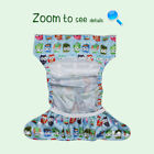 Baby One Size Reusable Cloth Nappy Cover Wrap To Use With Flat Or Fitted Nappy