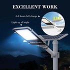 Pfctart 8000w Commercial Solar Street Lights Outdoor Dusk To Dawn Super Bright