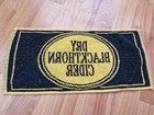 Rare Vintage Dry Blackthorn Cider Pub Bar Beer Towel Breweriana