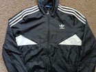 Adidas Originals  Windbreaker Women s Xl Black Full Zip Long Sleeve 