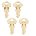 Dispenser Key - Bradley 2055 - 4 Pack - Toilet   Paper Towel