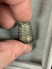Antique Crafted Sewing Sterling Silver Thimble 7 Lovely Collectible Item 2536
