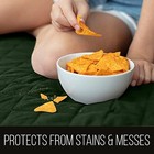 Sofa Shield Patented Couch Cover  Large Furniture Protector With Straps 