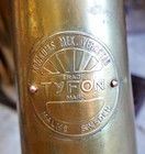Antique  tyfon Patent  Fog Horn Hand Pump Malmo Swededn Works Nautical Maritime