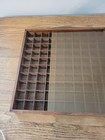 Hanging Wooden 100 Thimble Display Case Collectible Holder Msr Imports Taiwan
