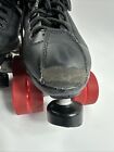 Riedell Dart Quad Roller Derby Speed Skates Black W  Red Wheels Size 5
