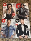 Gq Magazine Lot- 8 Issues 2014 Celebrity Collectible Re  Lebron  Kanye  Pharrell