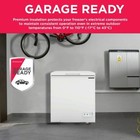 Frigidaire 5 0 Cu  Ft  Chest Freezer  White   Efrf5003