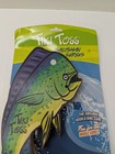 Tiki Toss Hook And Ring Game Saltsman Series Fish Bamboo Mahi Mahi Rare