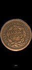1854 Braided Hair Liberty Head Large Cent Higher Grade Early Copper Coin Penny