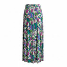 Escada Margaretha Ley Vintage 90s Silk Floral Skirt Wrap Style Small 36