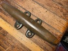 Vintage  one Only  Cast Bronze 10 1 2  Cleat Or Door Handle  Beautiful Patina