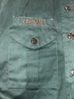 Vintage Boy Scout Venture Explorer Dark Green Long Sleeve Uniform Shirt  41