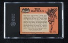 1966 Topps Batman Black Bat The Batman  1 Sgc 4 T1s