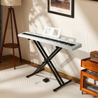 Glarry 88-key Folding Electric Piano With Stand For Beginner Student With Bag