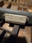 Vintage Antique Hamilton Manufacturing Co Wooden Printer Drawer Tray Shadow Box