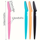 12pcs Eyebrow Razor Kit Facial Hair Removal   Shaping Tool Easy Grip Handle