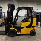 2019 Yale Glc080vx 8000lb Used Forklift Triple Mast Sideshift 2899 Hours