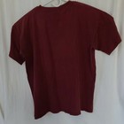 Vintage 1994 Pink Floyd Division Bell Embroidered Burgundy T-shirt Size Large
