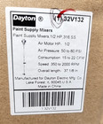 Dayton 32v132 Agitator Air Paint Supply Mixer  1 2 Hp  316ss  2 000 Rpm