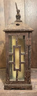 Antique Style Rustic Distressed Wooden Lantern W large Pillar Vanilla Candle New